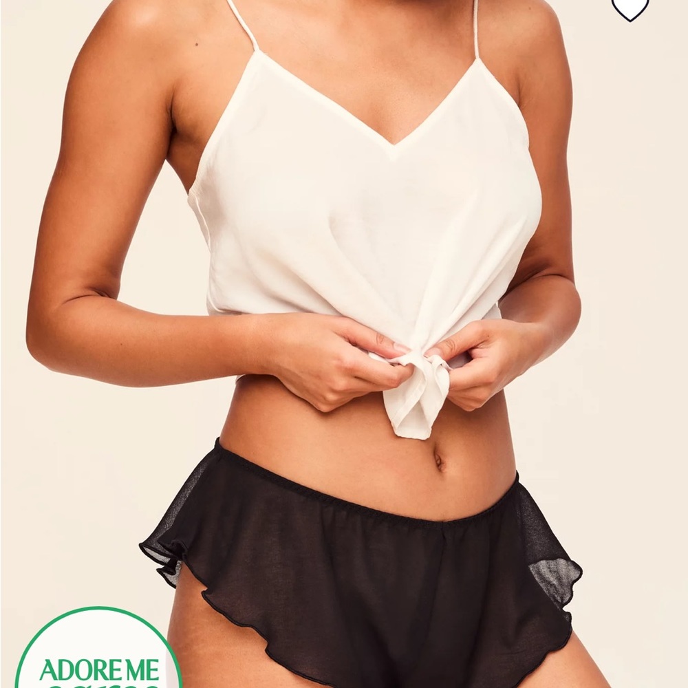 Adore Me Black Graciela Cheeky Panty
